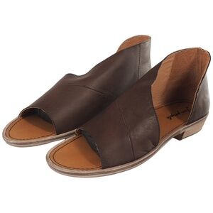 Free People Mont Blanc Sandal - Chocolate